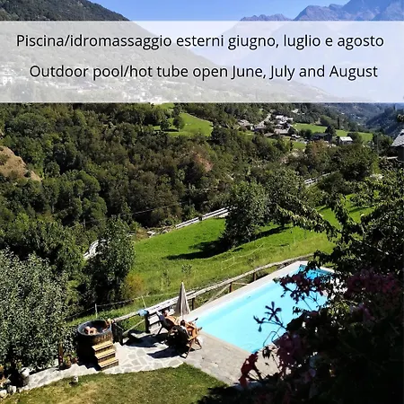 Trilocale Coniglio Apartman Gignod